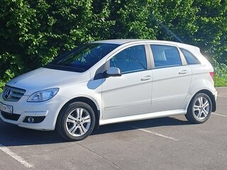 2010 Mercedes-Benz B-Класс 200 I (W245) Рестайлинг, белый, 1100000 рублей, вид 4