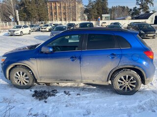 2014 Mitsubishi ASX I Рестайлинг, синий, 1150000 рублей, вид 3