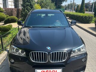 2012 BMW X3 30d xDrive II (F25), чёрный, 1950000 рублей, вид 2