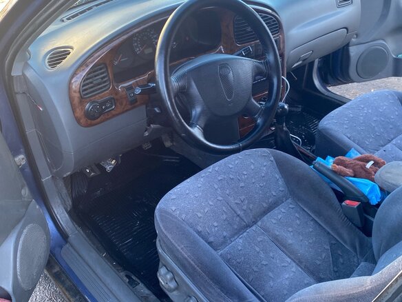 2003 Kia Sephia II Рестайлинг, синий, 120000 рублей - вид 3
