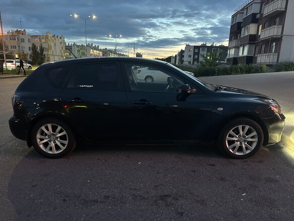2006 Mazda 3 I (BK) Рестайлинг, чёрный, 320000 рублей - вид 6