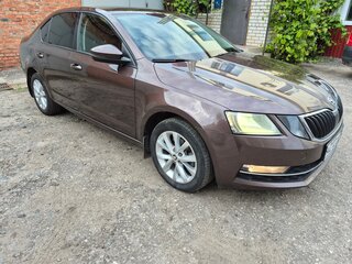 2017 Skoda Octavia III (A7) Рестайлинг, коричневый, 1580000 рублей, вид 2