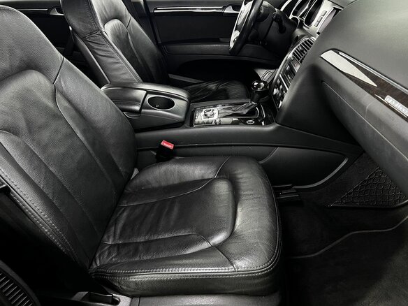 2012 Audi Q7 I (4L) Рестайлинг, синий, 1750000 рублей - вид 11