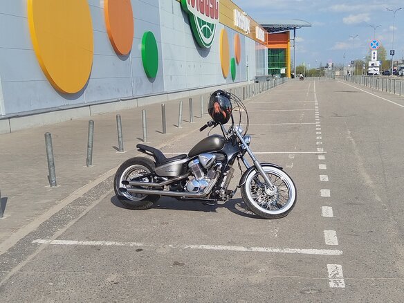 1997 Honda Steed 400, коричневый, 200000 рублей - вид 1