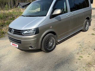 2010 Volkswagen Multivan T5 Рестайлинг, серебристый, 1700000 рублей, вид 1