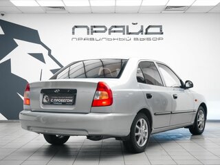 2006 Hyundai Accent ТагАЗ II, серебристый, 549000 рублей, вид 3