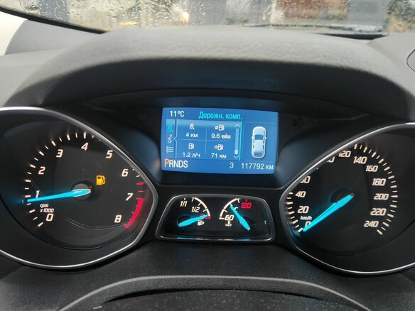 2014 Ford Kuga II, серый, 990000 рублей - вид 8