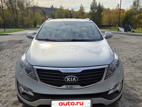 2013 Kia Sportage III, серый, 1350000 рублей, вид 2