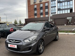 2014 Hyundai Solaris I, серый, 700000 рублей, вид 1