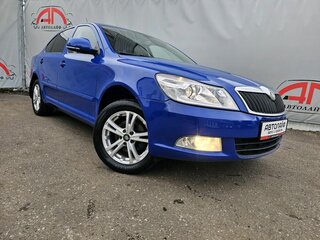 2010 Skoda Octavia II (A5) Рестайлинг, синий, 879000 рублей, вид 4