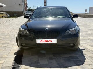 2006 BMW 5 серии 523i V (E60/E61), чёрный, 1300000 рублей, вид 3