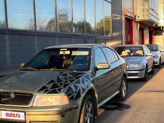 2002 Skoda Octavia I (A4) Рестайлинг, зелёный, 250000 рублей, вид 1