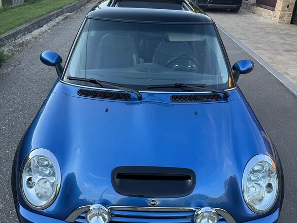 2003 Mini Hatch Cooper S I (R50), синий, 1100000 рублей - вид 4