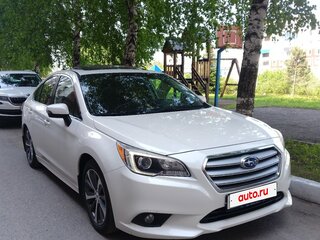2015 Subaru Legacy VI, белый, 1600000 рублей, вид 1