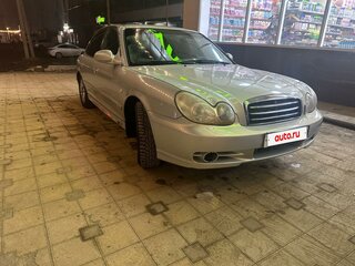 2009 Hyundai Sonata ТагАЗ IV (EF) Рестайлинг, серебристый, 450000 рублей, вид 2
