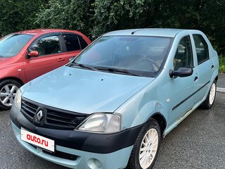 2006 Renault Logan I, зелёный, 180000 рублей, вид 2