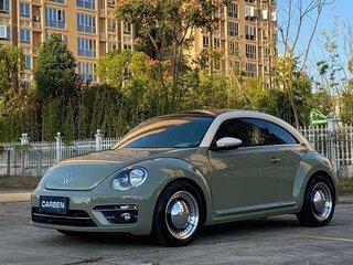 2019 Volkswagen Beetle II (A5), зелёный, 1220333 рублей, вид 1