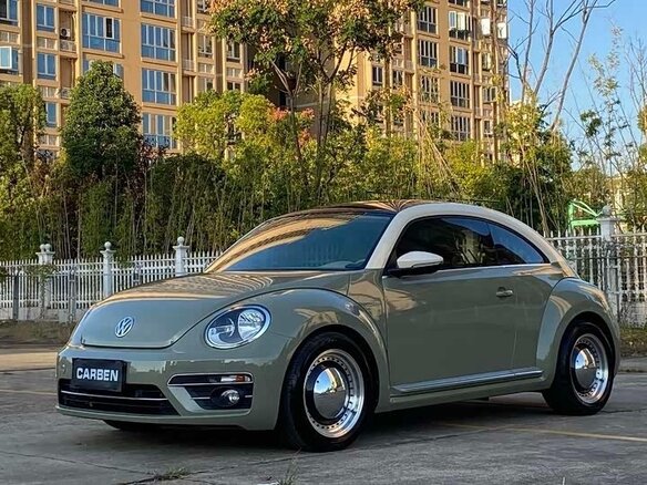 2019 Volkswagen Beetle II (A5), зелёный, 1220333 рублей