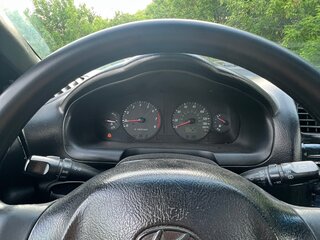 2002 Hyundai Santa Fe I, чёрный, 450000 рублей, вид 3