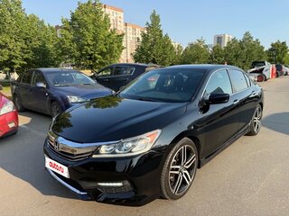 2016 Honda Accord IX Рестайлинг, чёрный, 1450000 рублей, вид 1