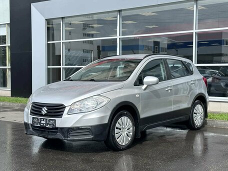 2013 Suzuki SX4 II (S-Cross), серебристый, 1050000 рублей, вид 3