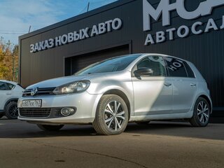 2012 Volkswagen Golf VI, серебристый, 795000 рублей, вид 1