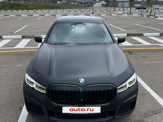 2020 BMW 7 серии 740d xDrive VI (G11/G12) Рестайлинг, чёрный, 5700000 рублей, вид 1