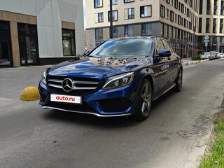 2017 Mercedes-Benz C-Класс 180 9G-TRONIC IV (W205), синий, 2500000 рублей, вид 4
