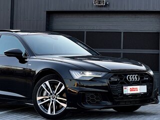 2023 Audi A6 55 TFSI V (C8) Рестайлинг, чёрный, 4261499 рублей, вид 2