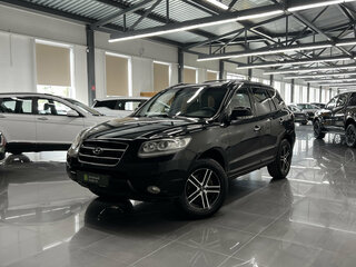 2008 Hyundai Santa Fe II, чёрный, 1095000 рублей, вид 1