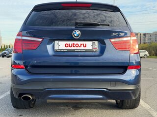 2014 BMW X3 20i xDrive II (F25) Рестайлинг, синий, 2350000 рублей, вид 5