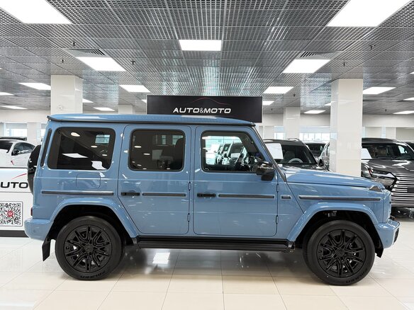 2026 Mercedes-Benz G-Класс 450 d III (W465) Рестайлинг, голубой - вид 5