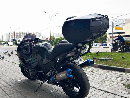 2019 Kawasaki ZZR 1400, зелёный, 1420000 рублей, вид 3