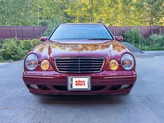 2002 Mercedes-Benz E-Класс 430 II (W210, S210) Рестайлинг, синий, 2650000 рублей, вид 3
