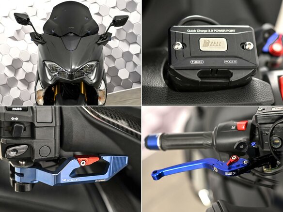 2017 Yamaha TMAX, серый, 869000 рублей - вид 9