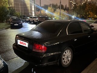 2007 Hyundai Sonata ТагАЗ IV (EF) Рестайлинг, чёрный, 360000 рублей, вид 5