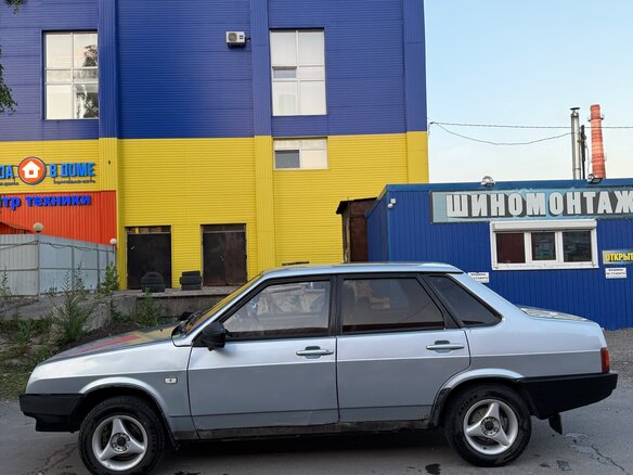 2002 Lada (ВАЗ) 21099, серебристый - вид 6