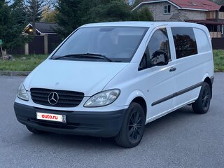 2005 Mercedes-Benz Vito II (W639), белый, 460000 рублей, вид 2