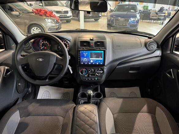 2023 Lada (ВАЗ) Granta I Рестайлинг, чёрный, 850000 рублей - вид 12