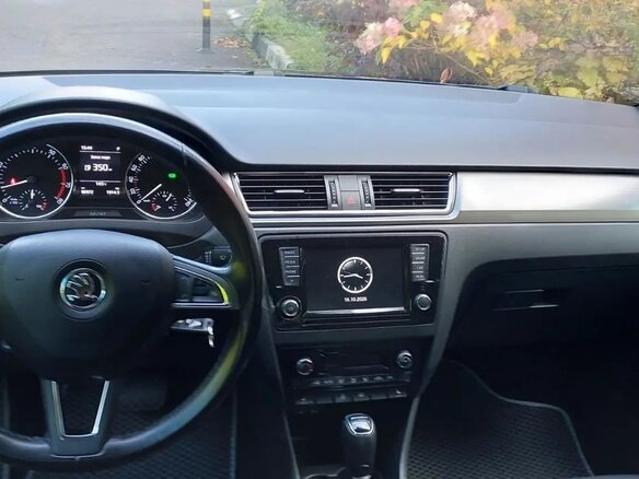 2017 Skoda Rapid I, синий, 1300000 рублей - вид 7