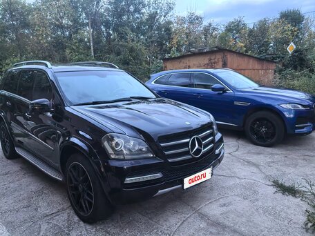 2011 Mercedes-Benz GL-Класс 500 I (X164) Рестайлинг, чёрный, 1850000 рублей, вид 2
