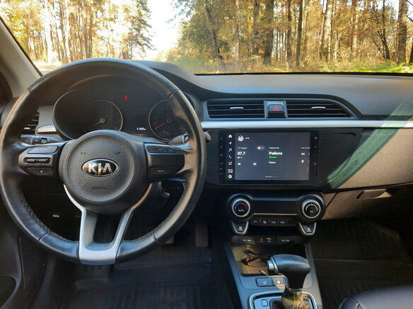 2019 Kia Rio X-Line IV, серый, 1750000 рублей - вид 8