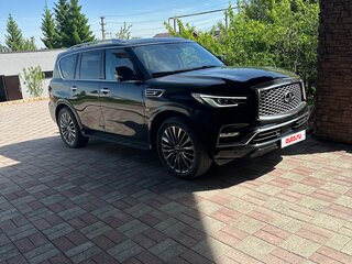 2020 Infiniti QX80 I Рестайлинг 2, чёрный, 5553000 рублей, вид 2
