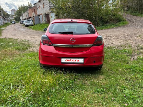 2008 Opel Astra GTC H Рестайлинг, красный, 350000 рублей - вид 8