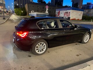 2016 BMW 1 серии 118i II (F20/F21) Рестайлинг, чёрный, 1600000 рублей, вид 5