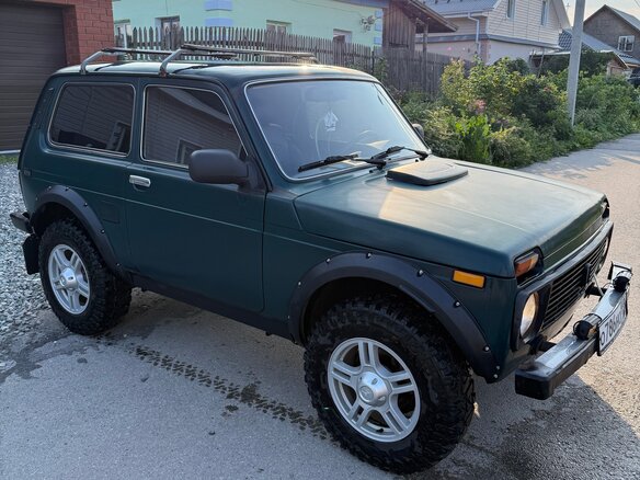 2007 Lada (ВАЗ) 2121 (4x4) I Рестайлинг, зелёный, 425000 рублей - вид 1
