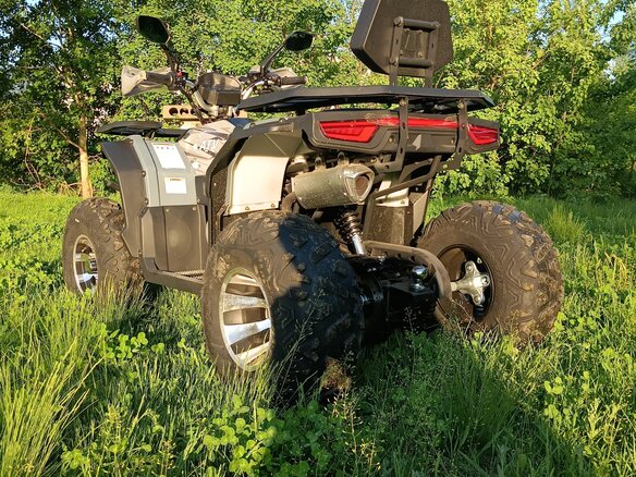 2025 Loncin XWolf 200, серый, 180000 рублей - вид 6