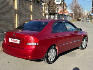 2008 Kia Cerato I Рестайлинг, красный, 550000 рублей, вид 2