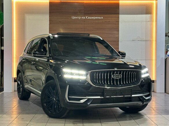 2024 Geely Monjaro I, чёрный - вид 2