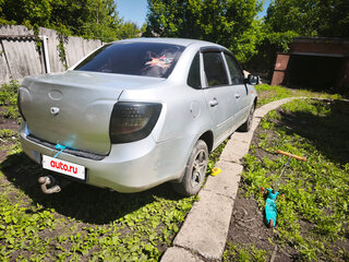2015 Lada (ВАЗ) Granta I, серебристый, 350000 рублей, вид 2
